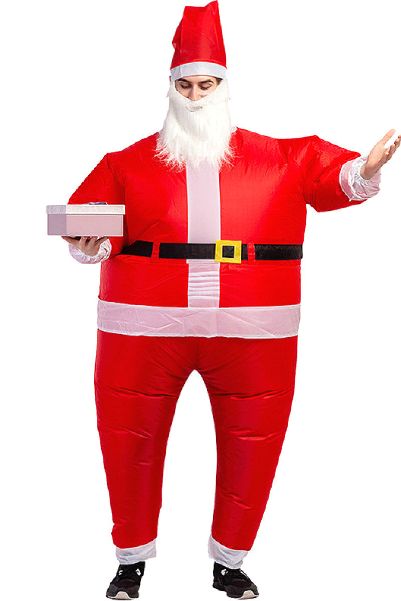 Inflatable Santa Costume for Holiday Parties