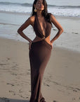 Summer Sexy V-Neck Beach Dress