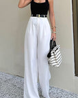 High Waist Wide Leg Trousers for Women