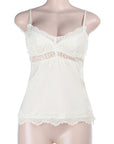 Lace Splicing Camisole Top for Women