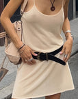 Elegant A-Line Sleeveless Dress for Women