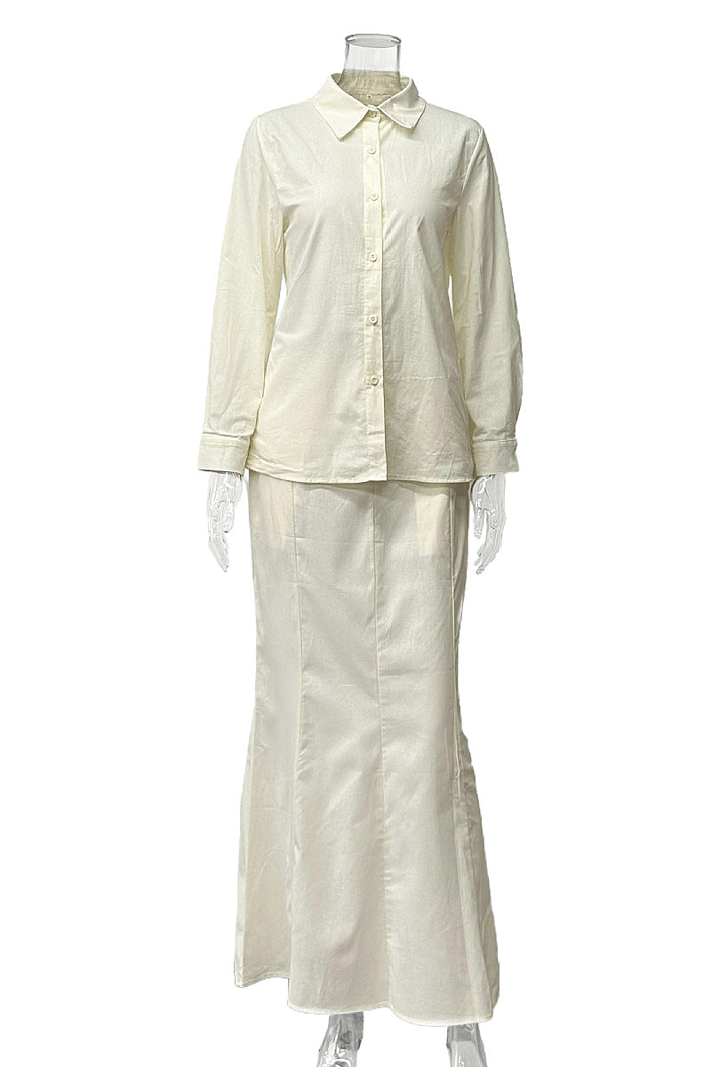 Stylish Women's Long Dress Set for Casual Vacations