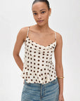 2026 Spring Summer Women's Polka Dot Cami Top
