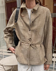 Autumn Women's Khaki Slim Fit Jacket
