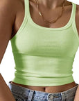 Summer Women's Crop Tank Top - Stylish and Trendy
