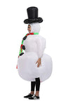 Inflatable Snowman Costume for Festive Parties