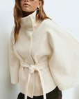Fashionable Women's Autumn Winter Cape Coat