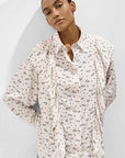 Loose Floral Print Shirt for Women