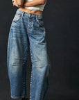 Casual Loose Wide Leg Jeans for Women