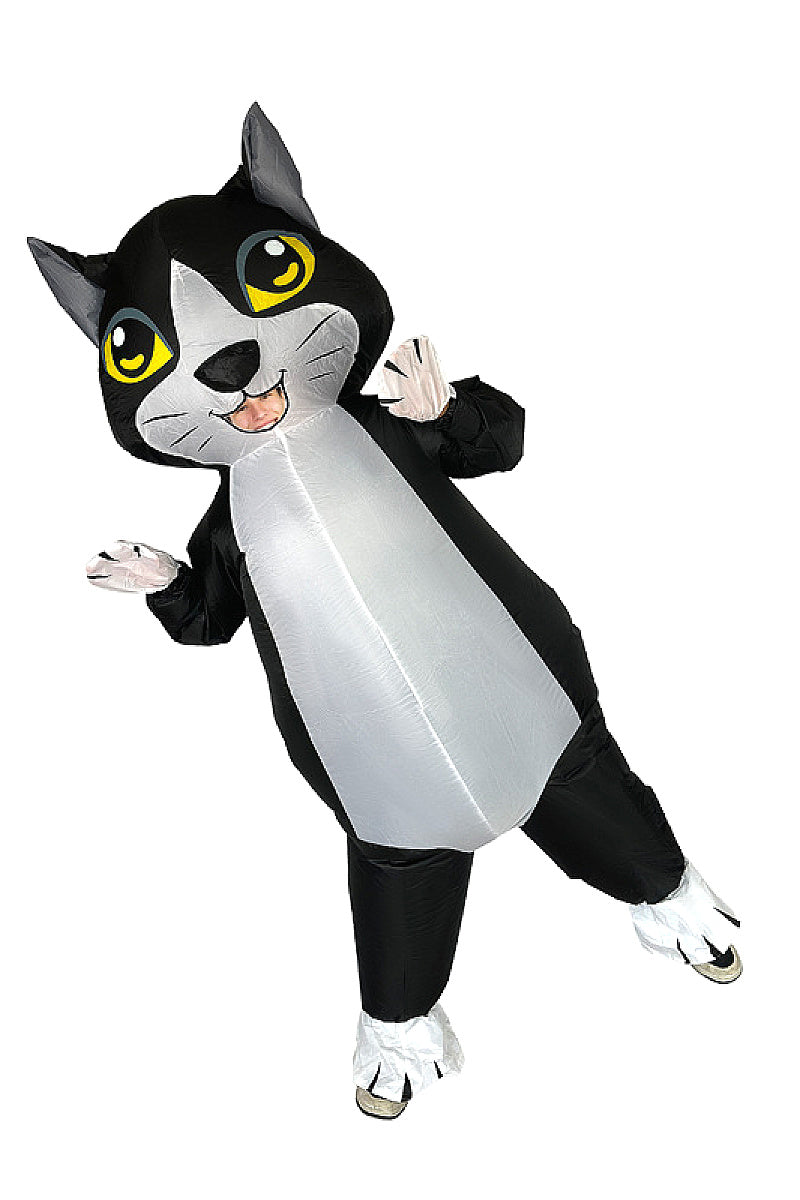 Inflatable Cat Costume for Parties and Cosplay
