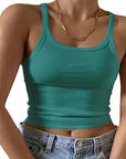 Summer Women's Crop Tank Top - Stylish and Trendy