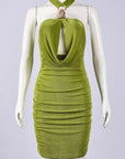 Sexy Halter Neck Bodycon Dress for Women