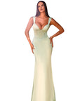 Chic V-Neck Bodycon Maxi Dress