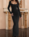 Spring Sexy Off-Shoulder Long Sleeve Dress