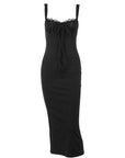 Elegant Summer Lace Spliced Dress