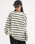 HeyHenry Vintage American Striped Long Sleeve T-Shirt