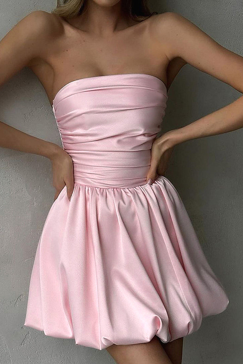 Summer Fashion Sexy One-Shoulder Mini Dress