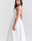 Elegant Black A-Line Dress with Spaghetti Straps