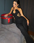 Trendy Women's Hollow Out Jumpsuit