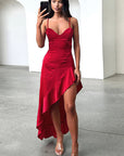 Summer Sexy Backless Split Maxi Dress