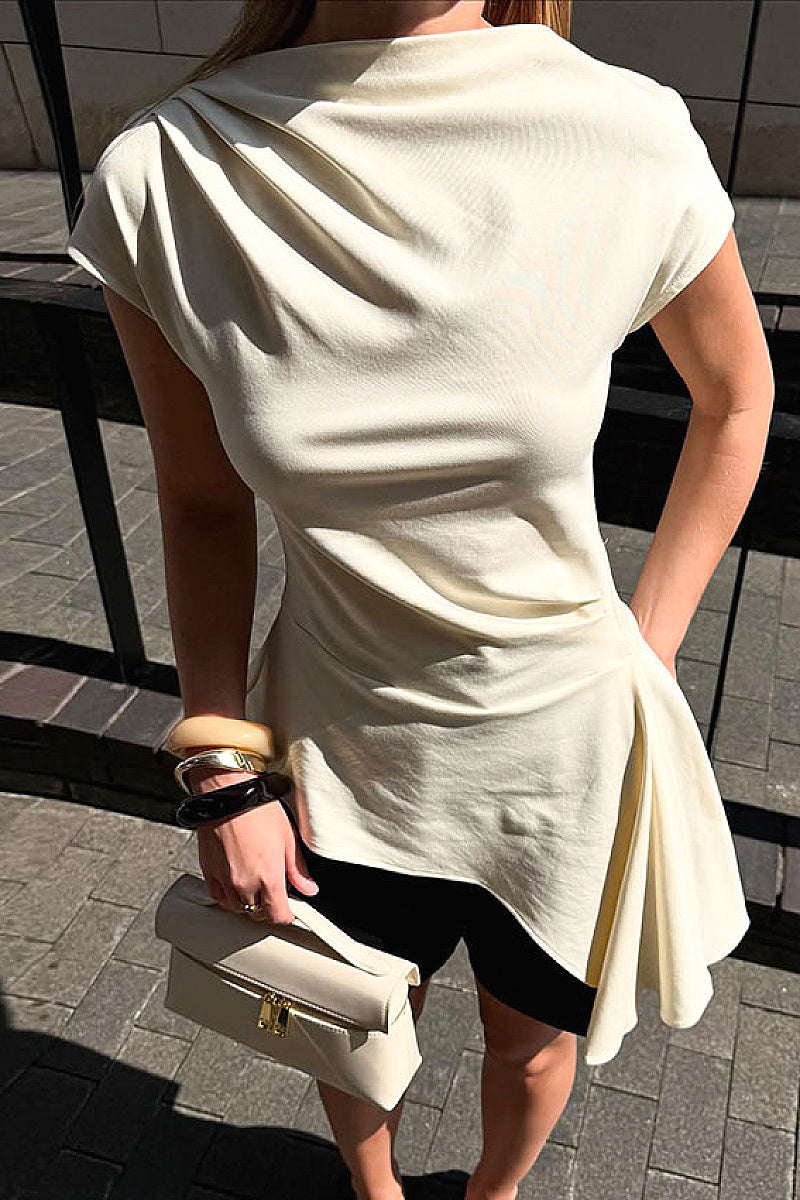 Fashionable Slim Fit Short Sleeve T-Shirt for Women