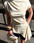 Fashionable Slim Fit Short Sleeve T-Shirt for Women