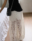 Lace Wide Leg Pants for Women