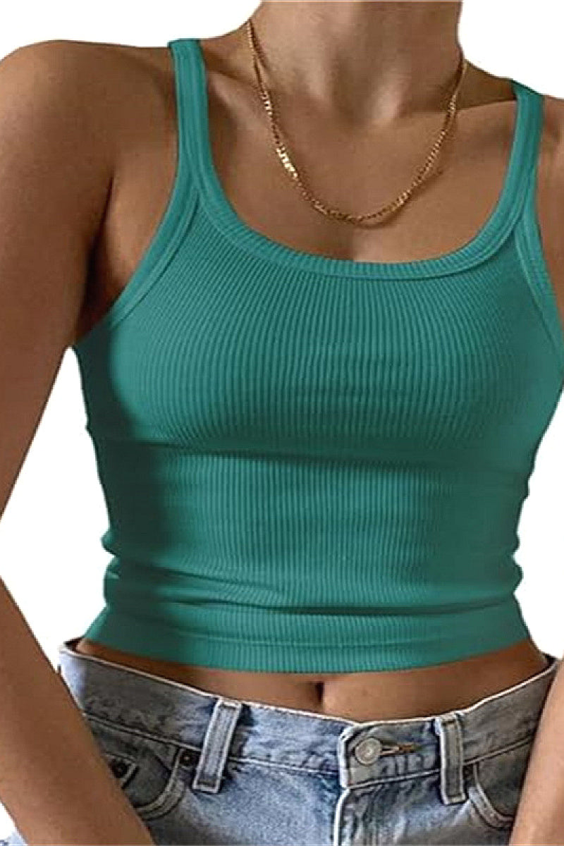 Summer Women's Crop Tank Top - Stylish and Trendy