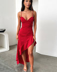 Summer Sexy Backless Split Maxi Dress