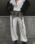 Lace Sheer Layered Mini Skirt for Women