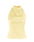 Spring Fashionable Women's Satin Backless Top