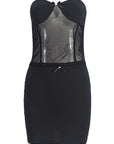 Fashionable Women's Two-Piece Set with Sheer Design