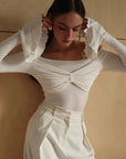 Sexy Off-Shoulder Long Sleeve T-Shirt