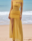 Summer Beach Travel Asymmetrical Dress