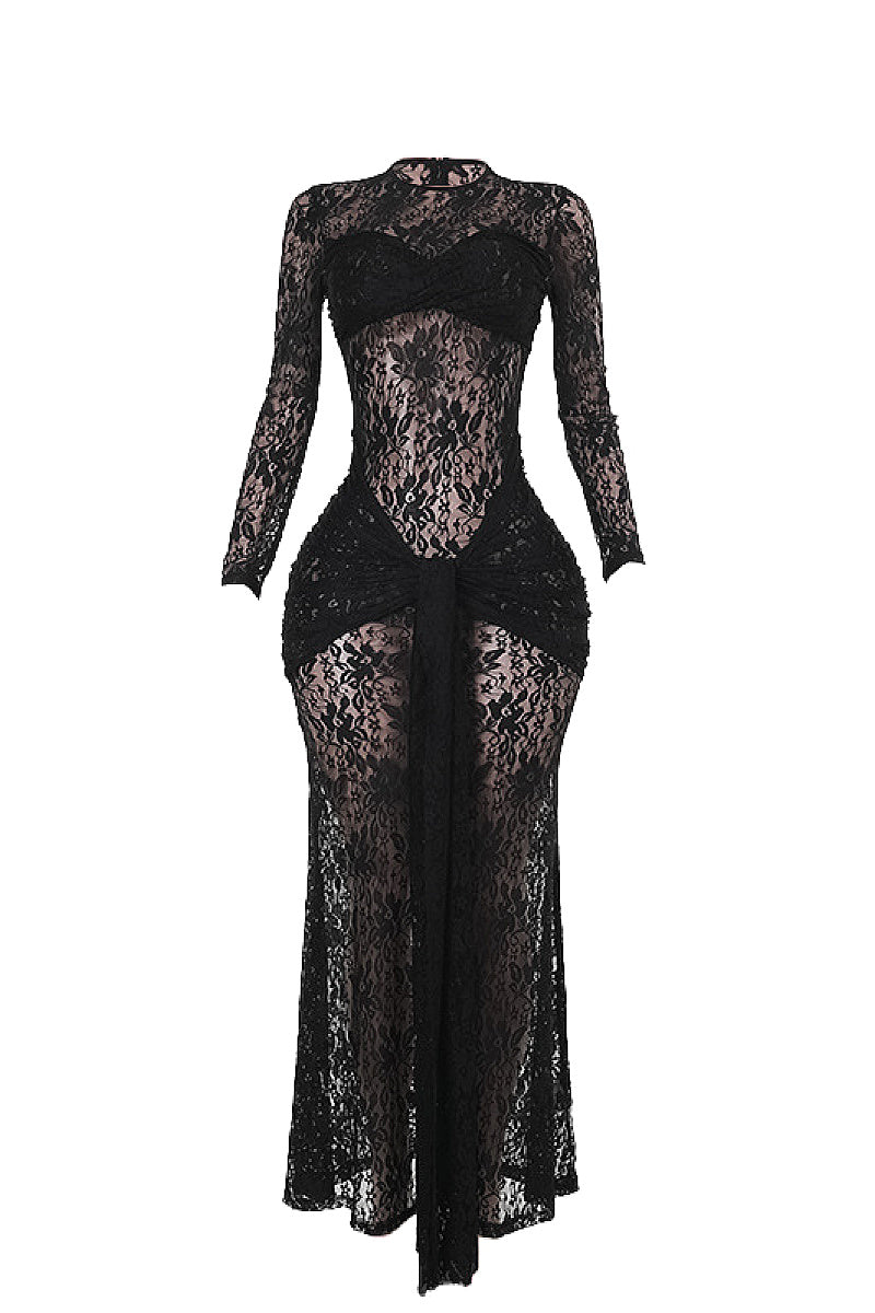 Elegant Lace Bodycon Dress for Women