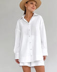 Casual Cotton Two-Piece Set for Women
