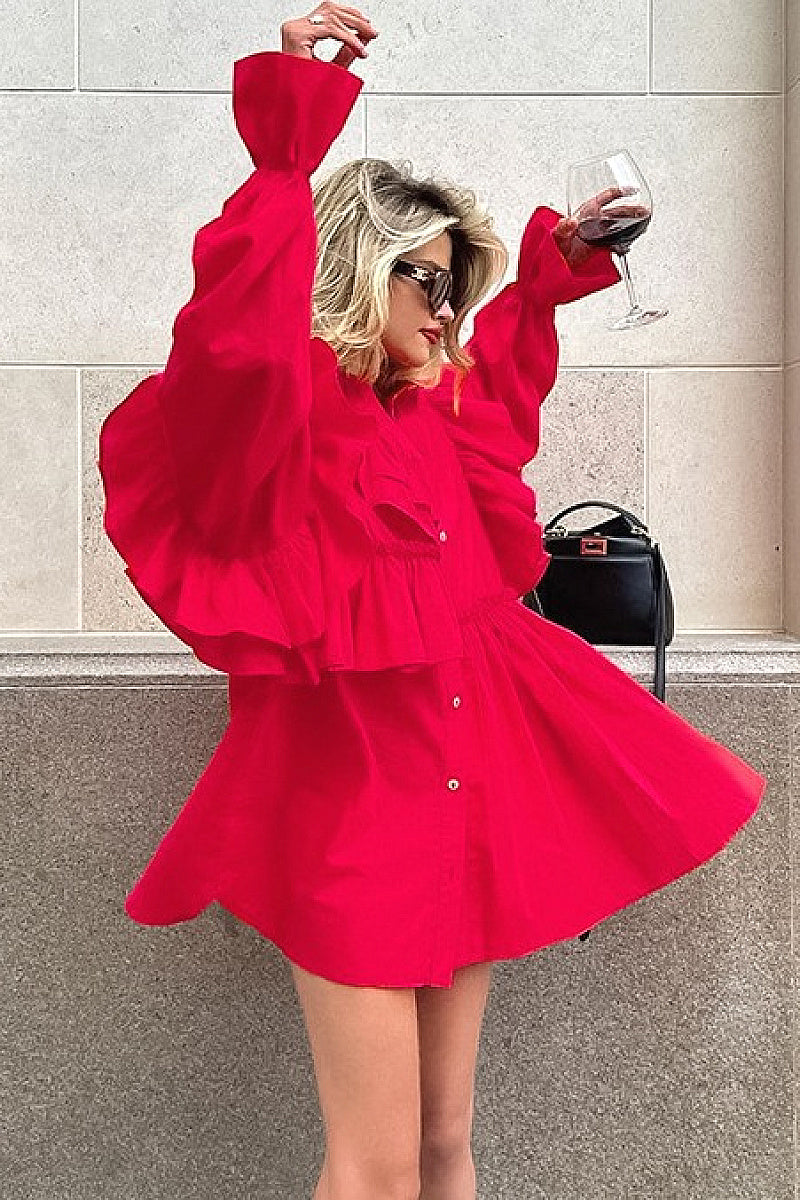 Casual Loose Doll Dress for Spring and Summer
