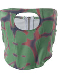 European and American Style Spring Sexy Hollow Low-Cut Slim Fashion Top