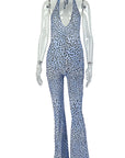 Fashionable Leopard Print Jumpsuit for Women