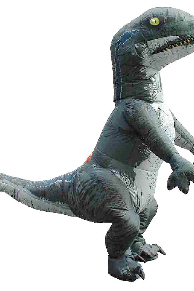 Inflatable Raptor Costume for Halloween Cosplay