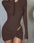 Slim Fit Hollow Out Two-Piece Set for Women