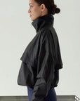 Stylish Stand Collar Windbreaker Jacket for Autumn