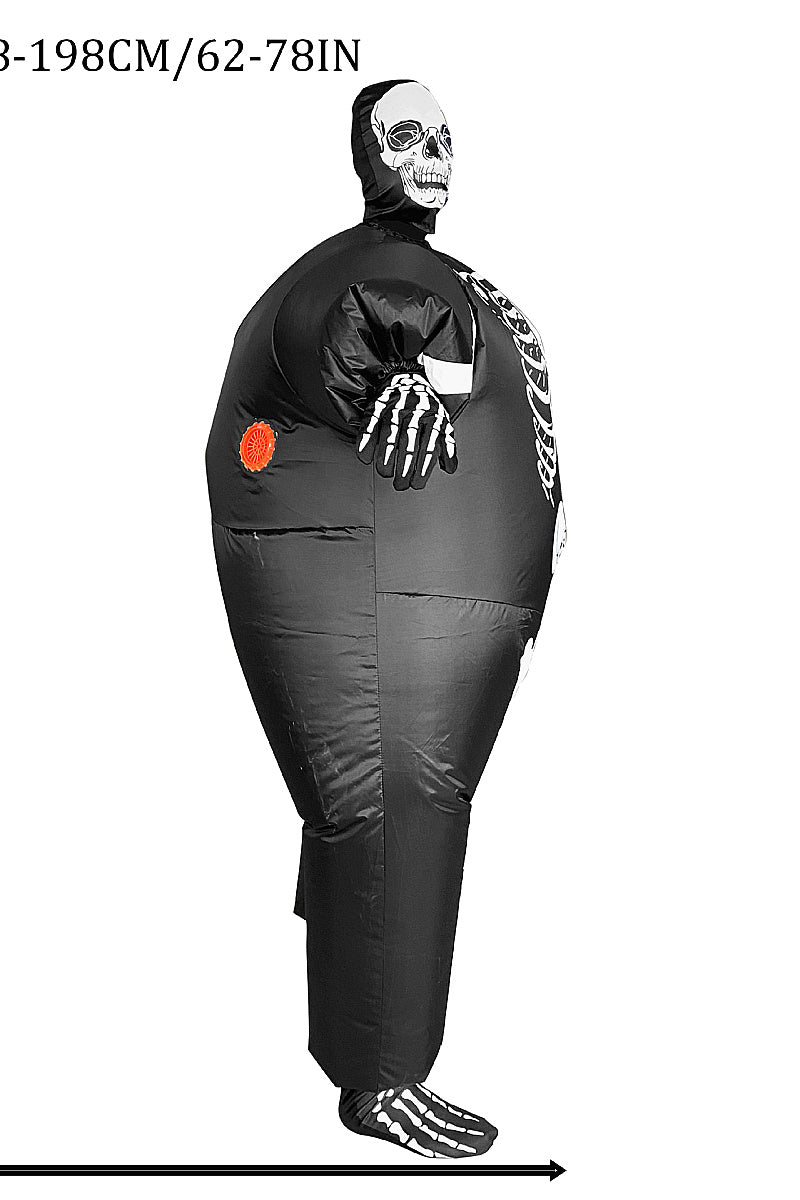 Inflatable Skeleton Costume for Halloween Party