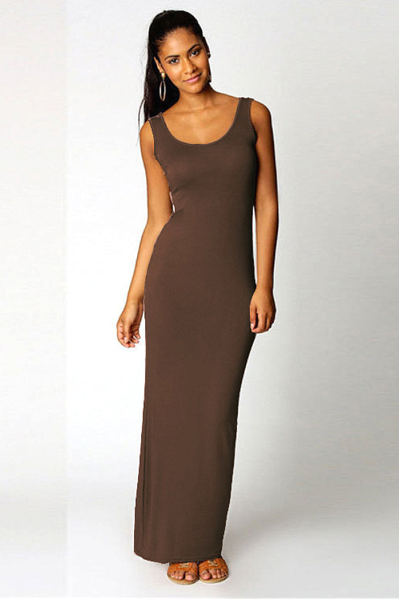 Elegant Summer Casual Sleeveless Maxi Dress