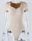 Summer Fashion Slim Fit V-Neck Jumpsuit