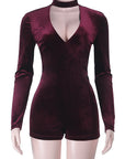 Sexy Long Sleeve Slim Jumpsuit for Women