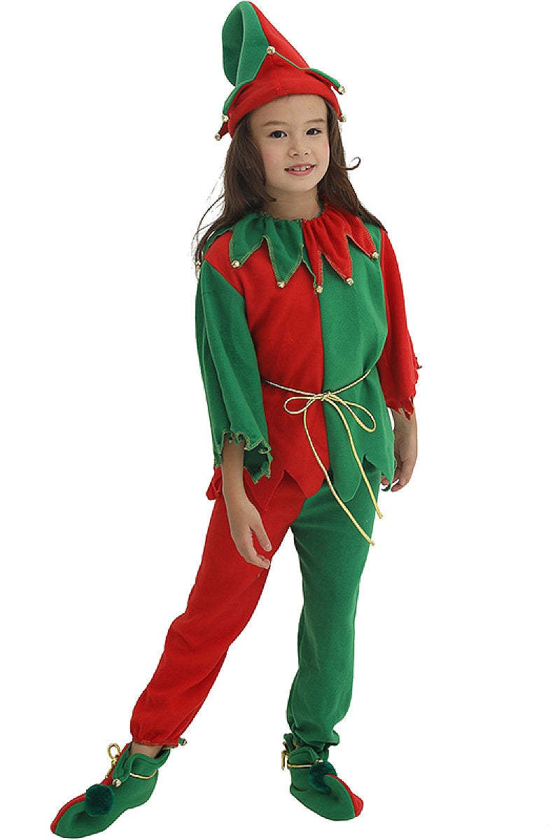 Christmas Elf Costume Set for Kids