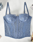 Nazada Sexy Lace Bodice Backless Camisole