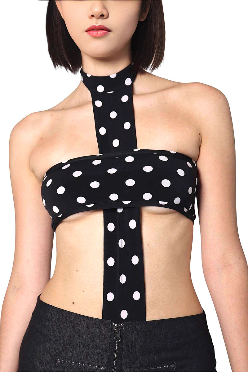 Y2K Gothic Polka Dot Sexy Street Style Jumpsuit