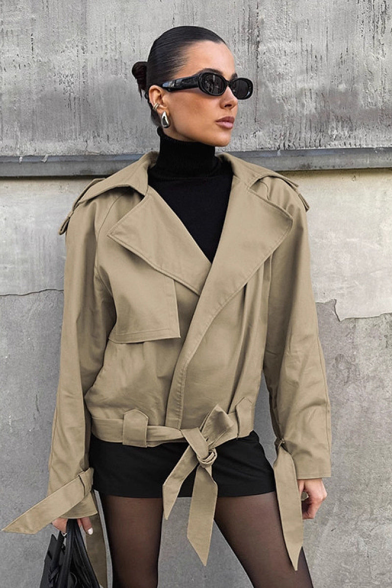 Chic Casual Trench Coat for Women